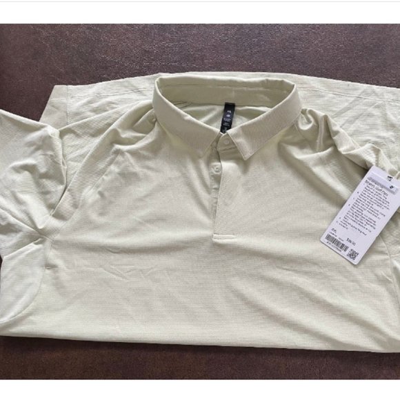 NWT Lululemon Stretch Golf Polo in Dewy (LM3DIYS) size XXL - Picture 7 of 7